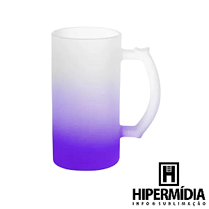 Caneca Chopp 475ml Jateda/Roxa Deko