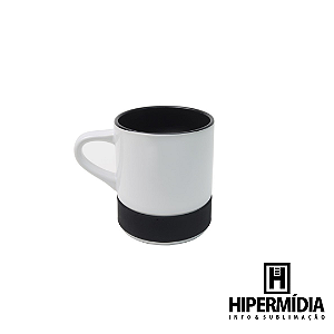 Caneca Por Bra Interior/Base Silicone Preta