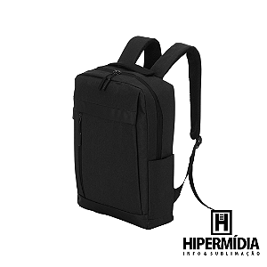 Mochila de Nylon Preta 21L