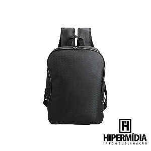 Mochila Poliéster Preta 18 Litros