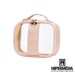Nécessaire PVC Impermeável Rosa G