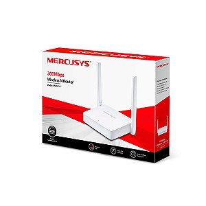 Roteador Mercusys Wireless 2 Antenas 300Mbps