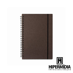 Caderno A5 Papel Reciclado Marrom