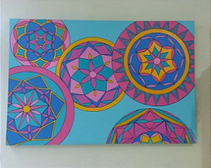 Quadro de mandalas