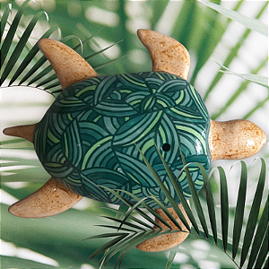 Tartaruga de cerâmica