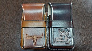 Porta Celular em couro