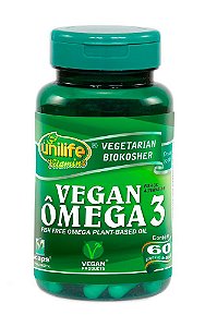 Ômega 3 Vegano Unilife - 60 Cápsulas