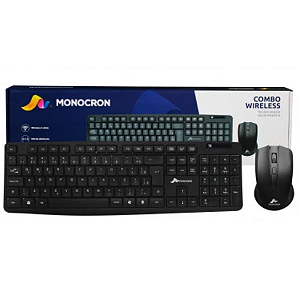 COMBO SEM FIO MN5239 + MN4W310 MONOCRON