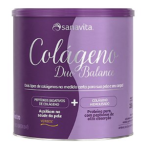 Colágeno Duo Balance Sanavita Neutro 285g