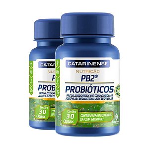 Kit 2 Probioticos  Catarinense  30 Capsulas