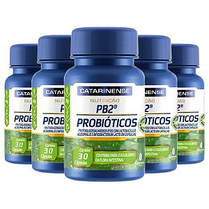Kit 5 Probioticos  Catarinense  30 Capsulas
