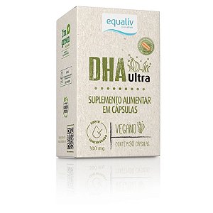 DHA Ultra Vegano Equaliv 30 cápsulas