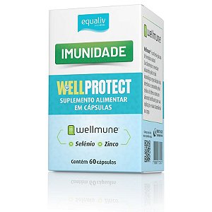Imunidade Wellprotect com Wellmune Equaliv 60 cápsulas