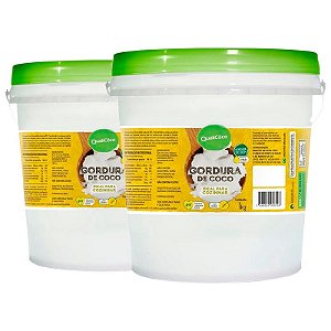 Kit 2 Gordura de Coco Qualicoco 1kg
