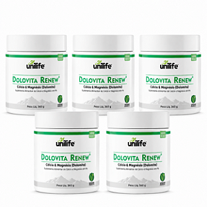Kit 5 Dolovita Renew Unilife 360g