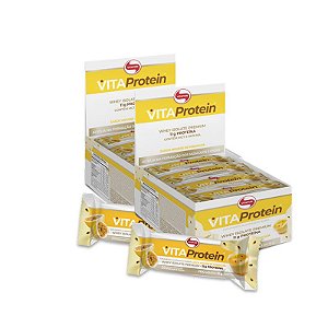 Kit 2 Vita protein Vitafor 12 un 36g Mousse de Maracujá