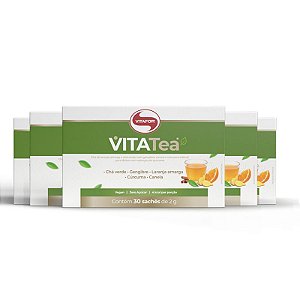 Kit 5 Vitatea Vitafor 30 sachês 2g