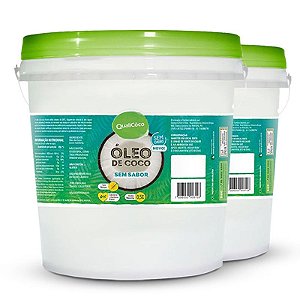 Kit 2 Óleo de coco Sem sabor Qualicoco 1 litro