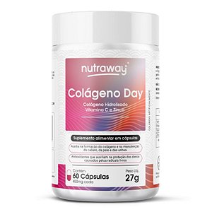 Colágeno Day Hidrolisado Nutraway 60 cápsulas