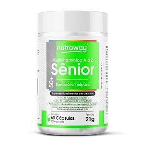 Multivitamínico Sênior Nutraway 350mg 60 cápsulas