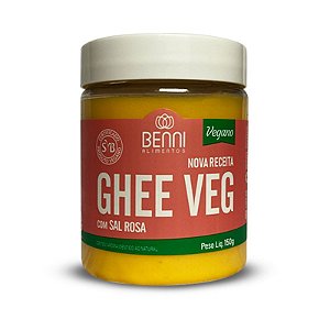 Manteiga Ghee com Sal Rosa Veg Benni 150g
