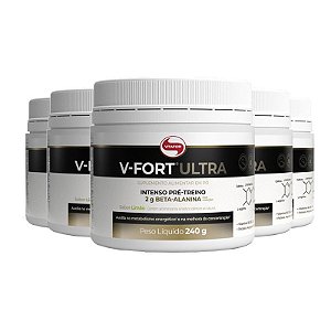 Kit 5 V- Fort Ultra Vitafor 240g Limão