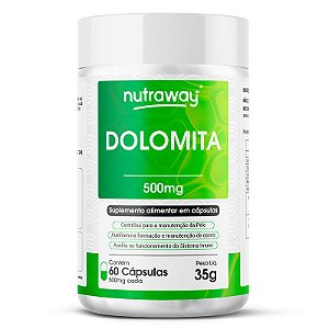 Dolomita Nutraway 500mg 60 cápsulas