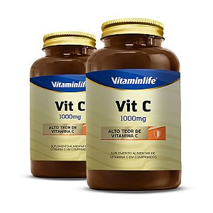 Kit 2 Vit C Vitaminlife 30 comprimidos
