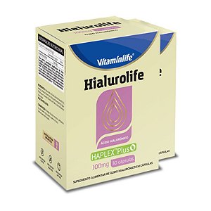 Kit 2 Hialurolife Vitaminlife 30 cápsulas