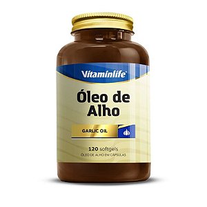 Óleo De Alho Vitaminlife 120 cápsulas