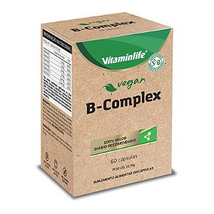 B Complex VitaminLife 60 cápsulas Veganas