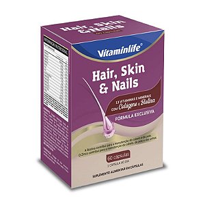 Hair, Skin & Nails Vitaminlife 60 cápsulas