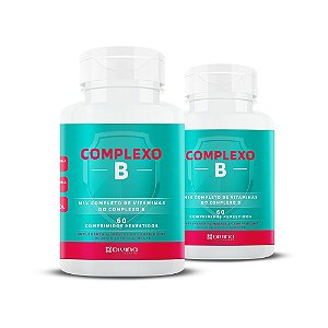 Kit 2 Complexo B Divina Pharma 60 cápsulas