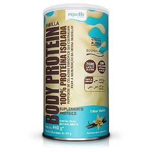 Proteína Isolada Body Protein Equaliv 450g Vanilla