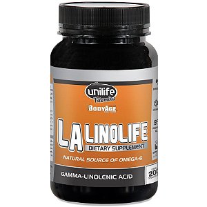 Óleo de Prímula Linolife LA 200 cápsulas Unilife