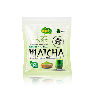 Matcha Puro Vegano Unilife 30g Solúvel