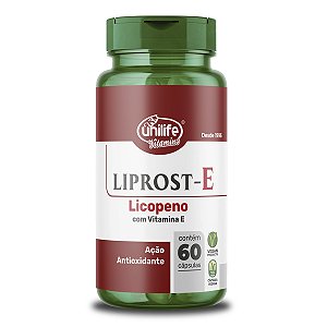 Liprost E Licopeno com Vitamina E Unilife 60 Cápsulas