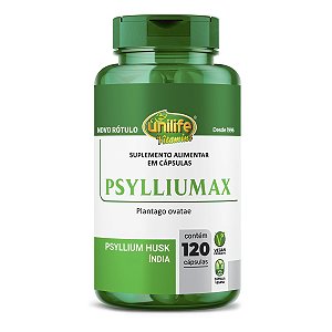Psyllium Unilife Psylliumax 120 Cápsulas