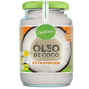 Óleo de Coco Extra Virgem 500ml Qualicôco