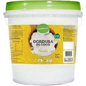 Gordura de Coco Balde 10Kg Qualicôco