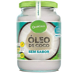 Óleo de Coco Sem sabor 500ml Qualicôco