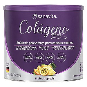 Colágeno Verisol Sanavita Frutas Tropicais 150g