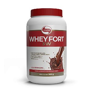 Whey Fort 3W Vitafor Mochaccino 900g