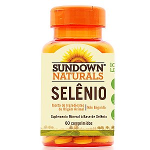 Selênio 34MCG Sundown 60 cápsulas