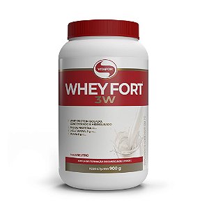 Whey Protein Vitafor Fort 3W 900g Neutro