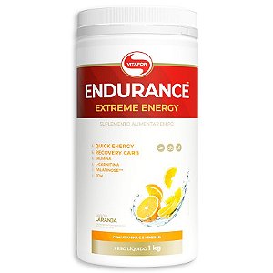 Endurance Extreme Energy Fonte de carboidratos 1000g Laranja Vitafor