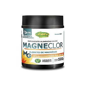 Magneclor Cloreto de Magnésio P.A Unilife 500g