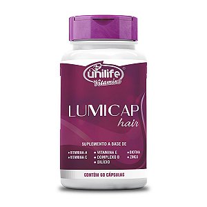 Lumicap Hair Unilife 60 cápsulas