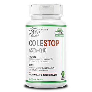 Colestop Asta Q10 Unilife 60 cápsulas