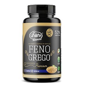 Feno Grego Premium Unilife 60 Cápsulas